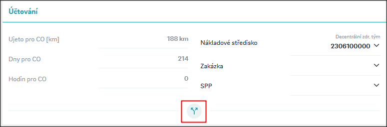 Vozidlo s jednou nádrží